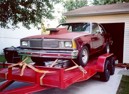1997 Car on the Trailer