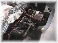 New set-up on the front of the motor